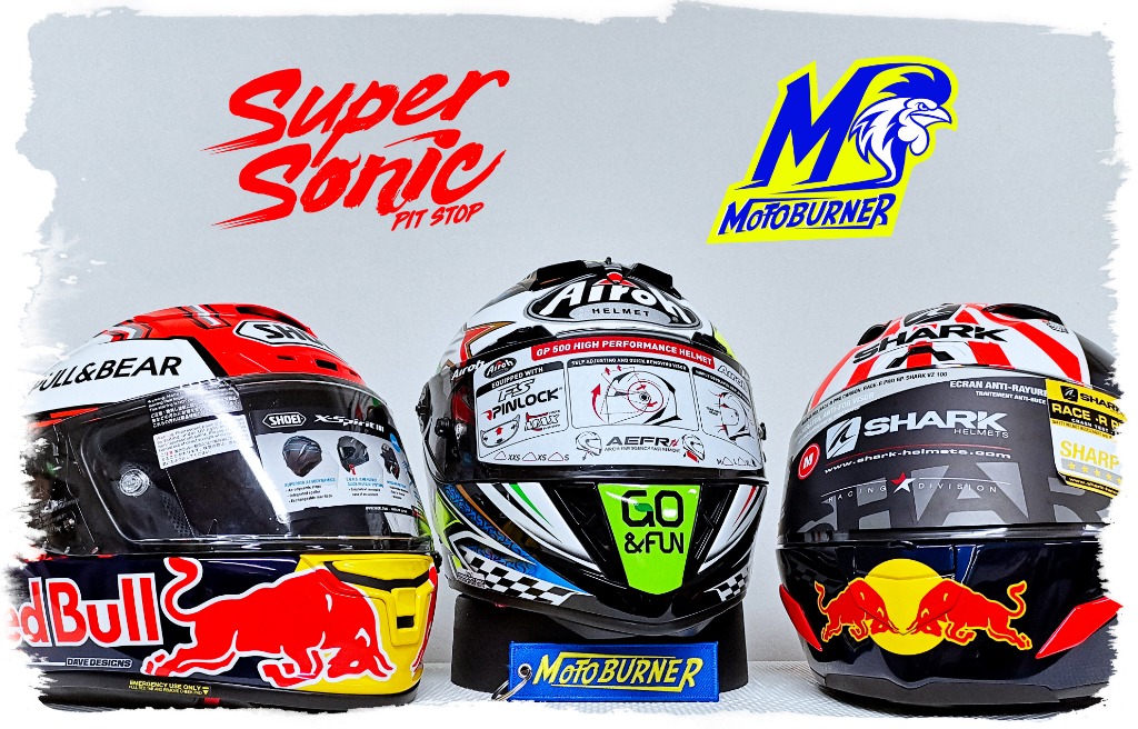 Shoei Shark Marquez Zarco Redbull Helmet Motorcycles Motorcycle Apparel On Carousell