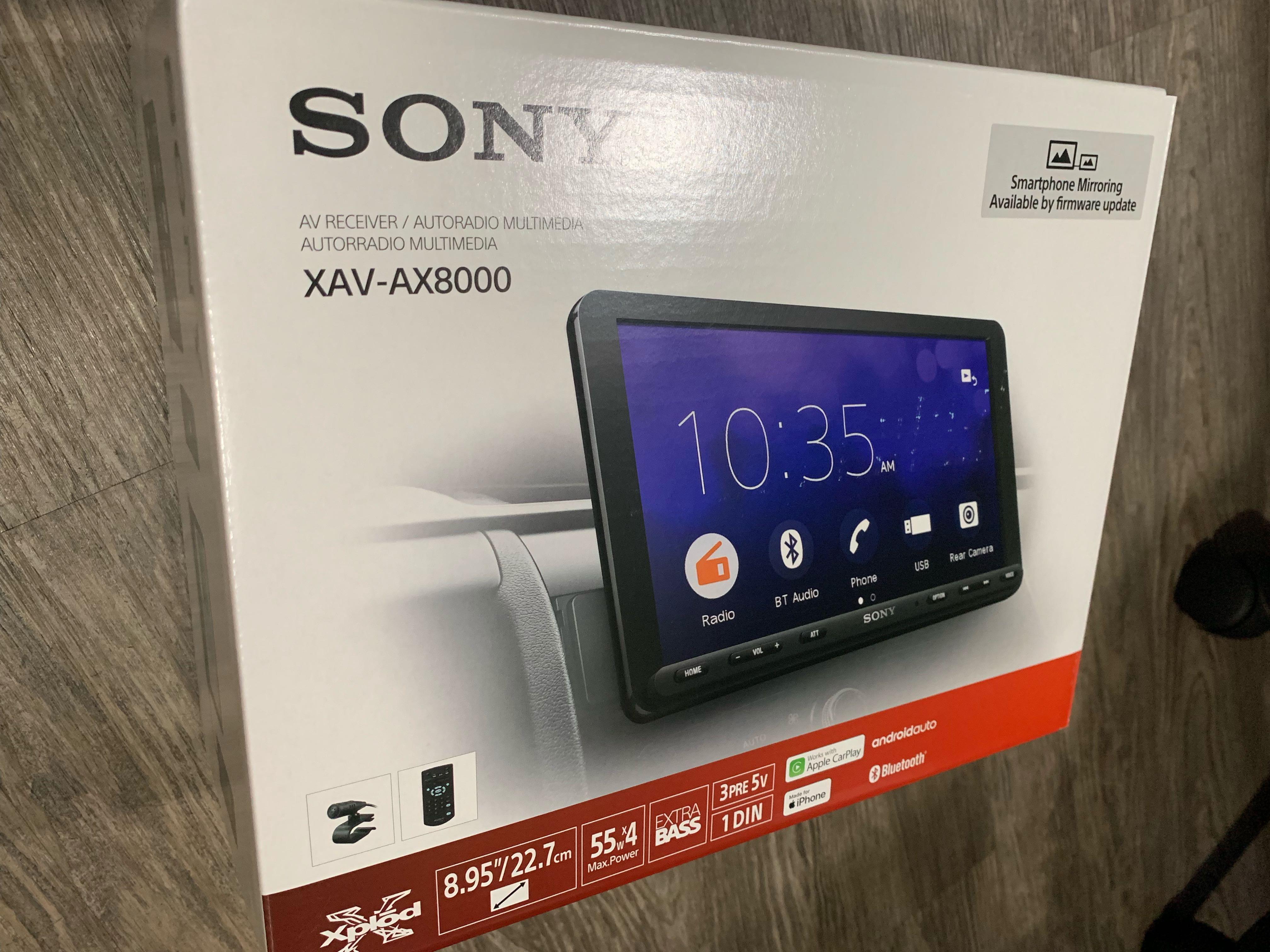 Sony XAV-AX8000 9 inch display, Car Accessories, Accessories on Carousell