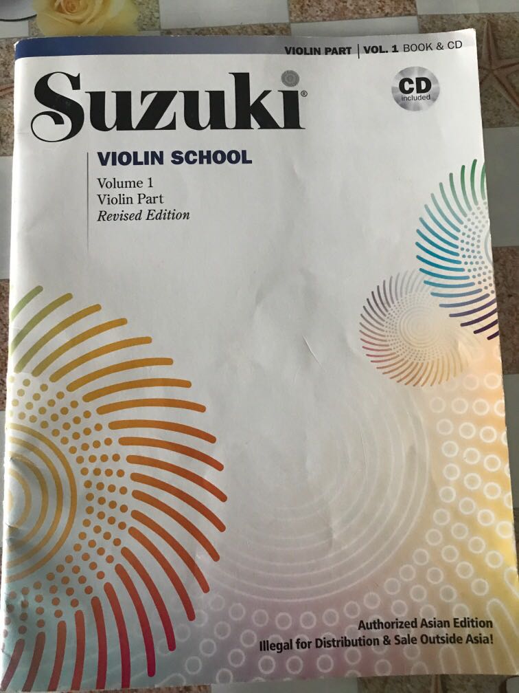 Suzuki Violin School, Volumn 1, Violin Part, Hobbies & Toys, Books ...