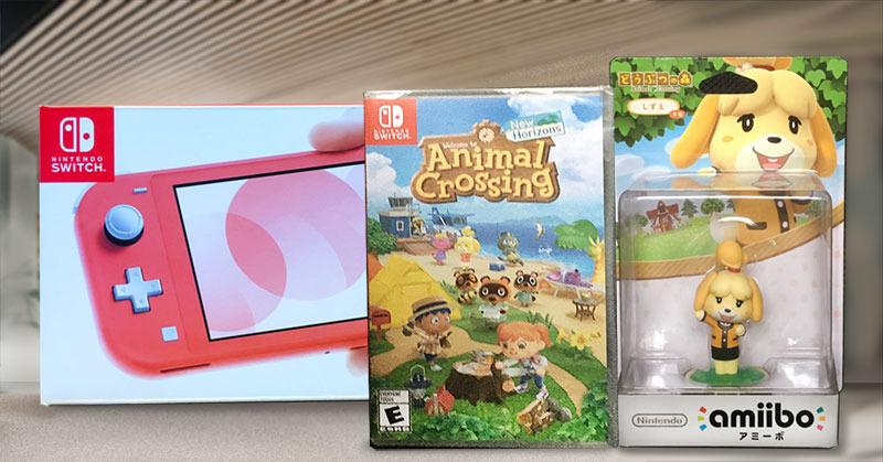 amiibo animal crossing switch lite