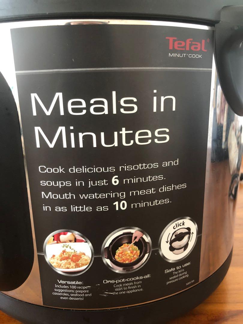 Tefal pressure cooker minut cook CY4000 TV Home Appliances Kitchen Appliances Cookers on Carousell