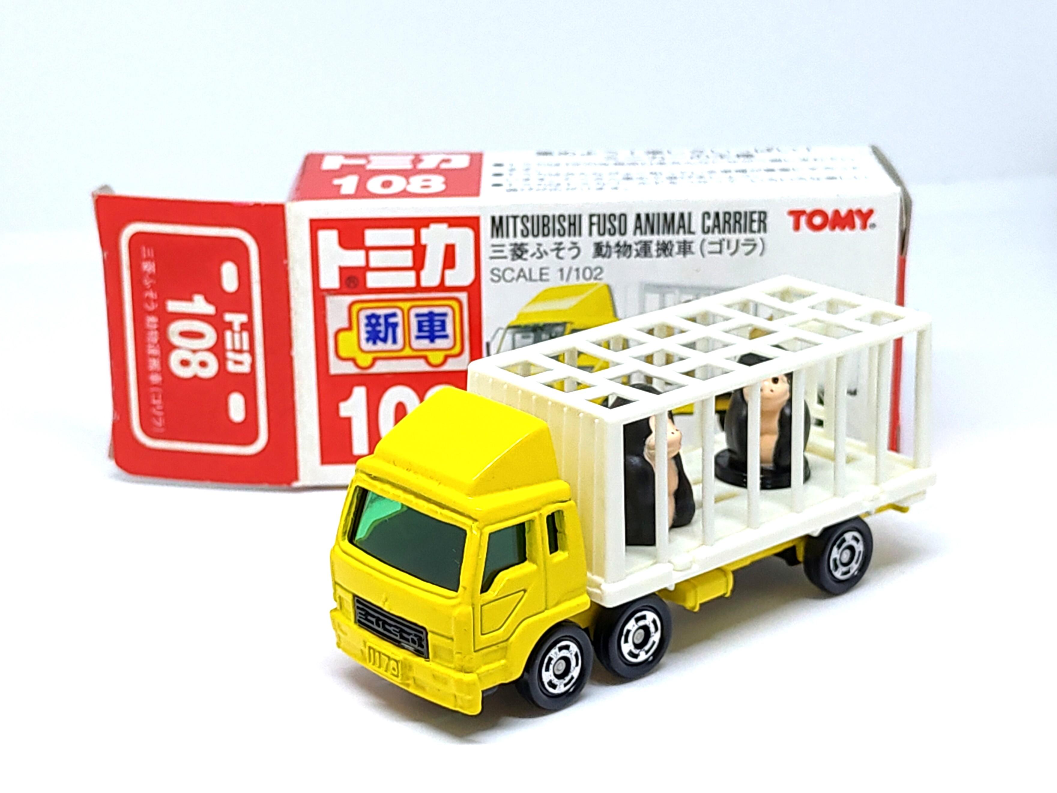 Tomy Tomica 108 猩猩運搬車罕有初回黑猩猩 興趣及遊戲 玩具 遊戲類 Carousell