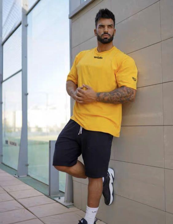 Vanquish Oversized Gym Shirt, Men's 
