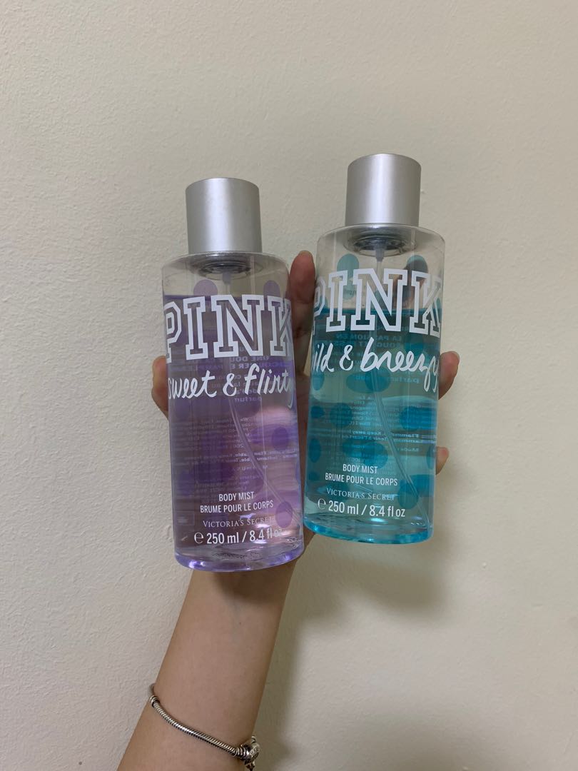 Victoria Secret Body Mist Wild Breezy Sweet Flirty