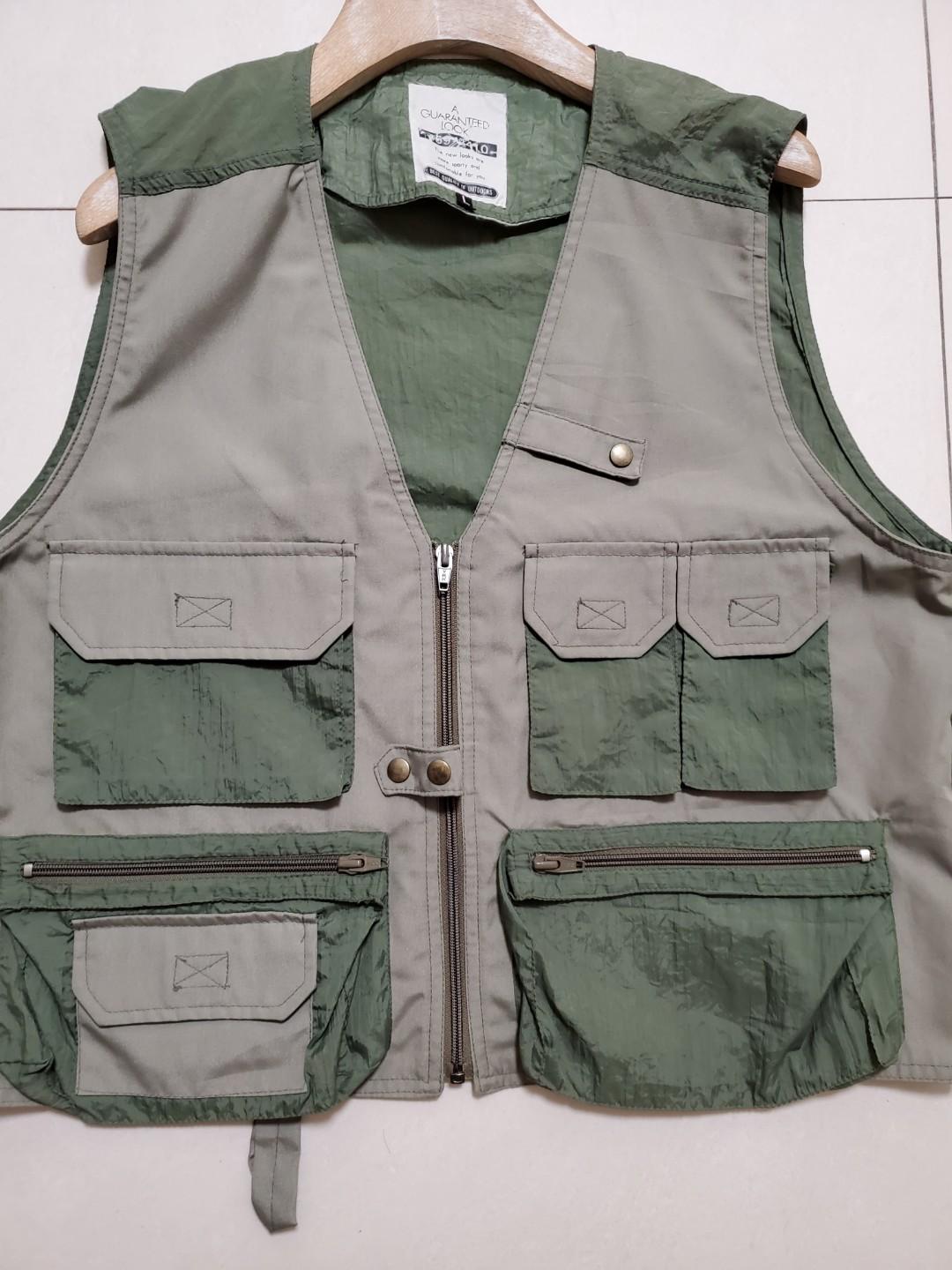 Vintage military vest, 男裝, 上身及套裝, 背心- Carousell