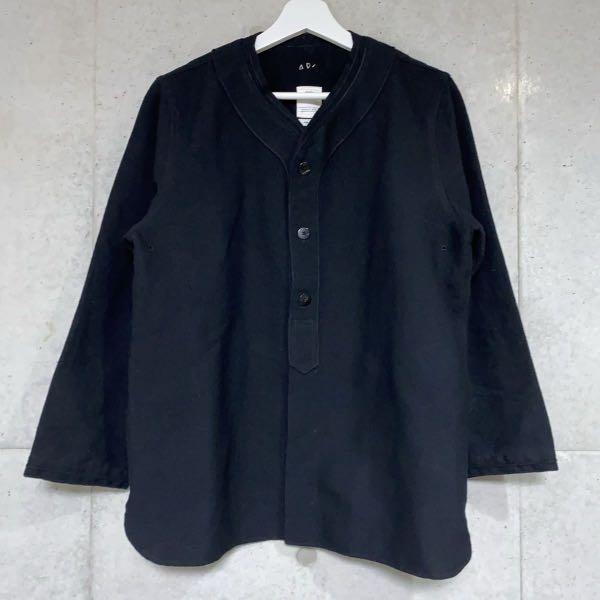 Visvim dugout shirt Black size 3 全新, 男裝, 外套及戶外衣服- Carousell