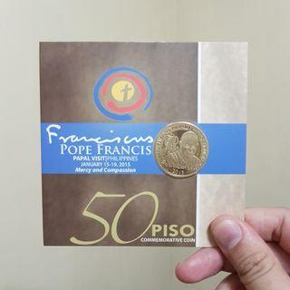 Pope Francis 2015 Papal Visit Commemorative Coin