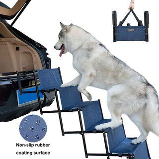 40 portable Folding Pet Stairs Ramp