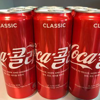 Coca Cola Trump Kim Coke Can - Limited Edition - each can  320ml
