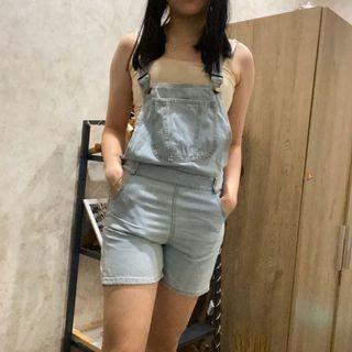 Denim Jumpsuit / Overall Denim / Baju Kodok