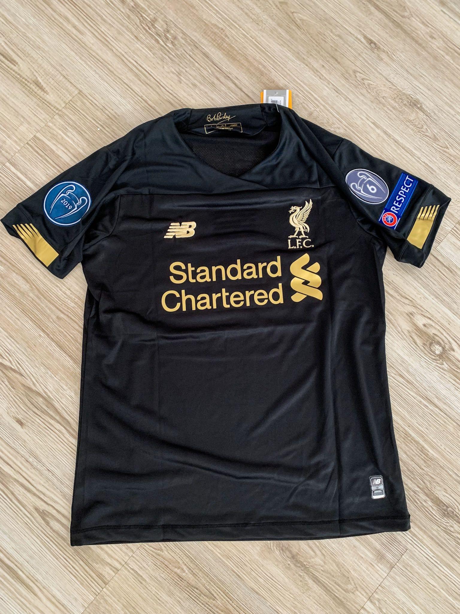 liverpool black goalkeeper kit