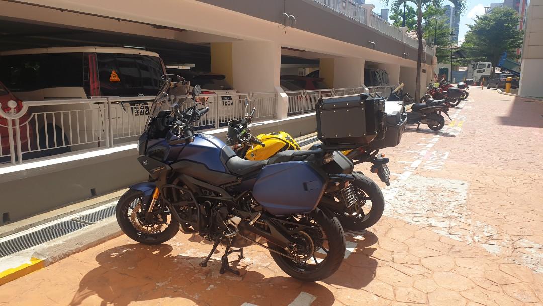 Yamaha tracer 900 gt panniers store