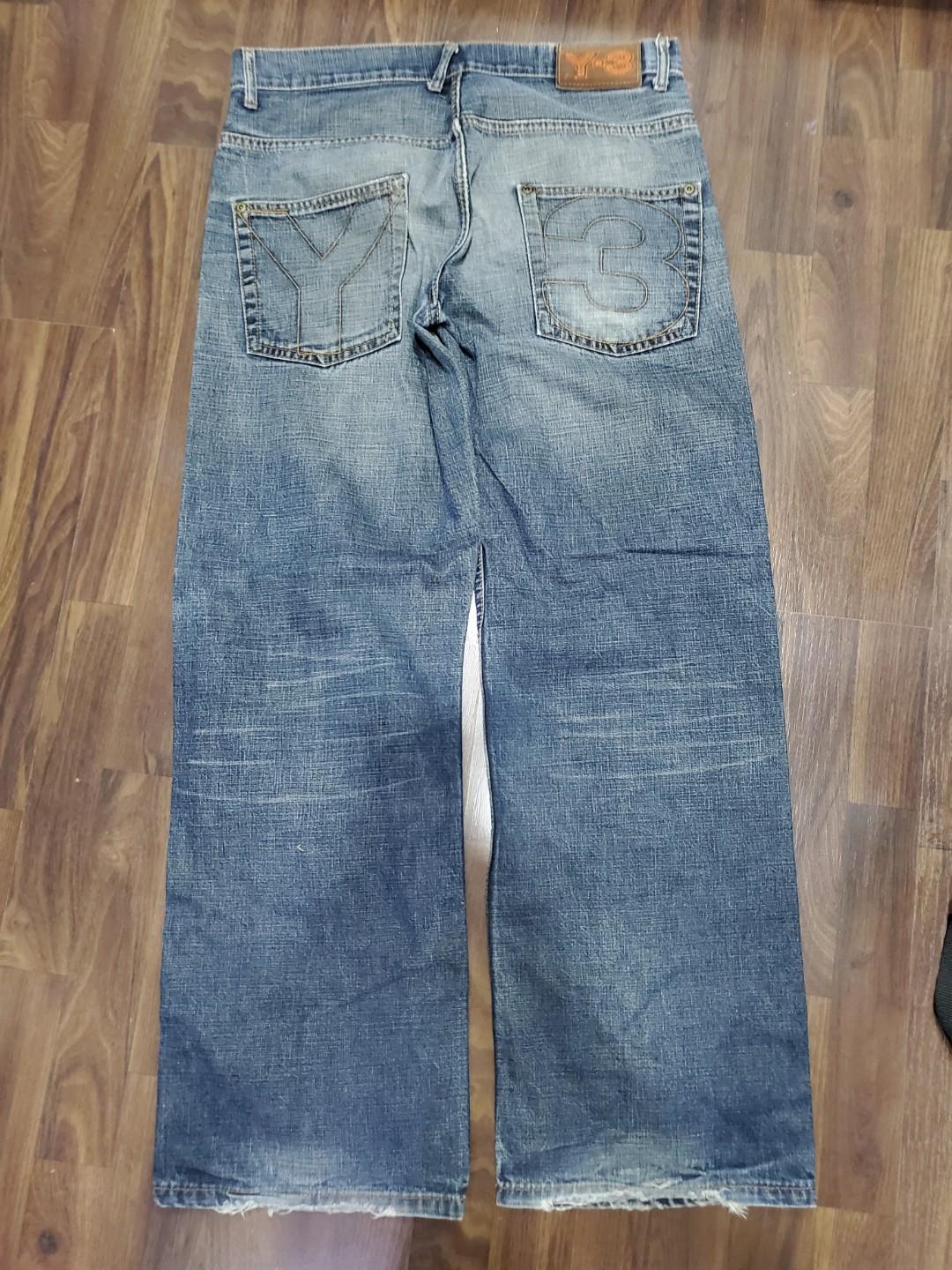 Adidas Y3 Y 3 Denim Jeans