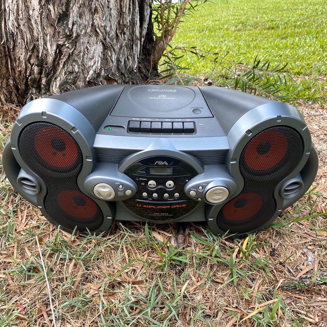 AIWA BOOMBOX CD RADIO PLAYER, Audio, Portable Music Players on Carousell