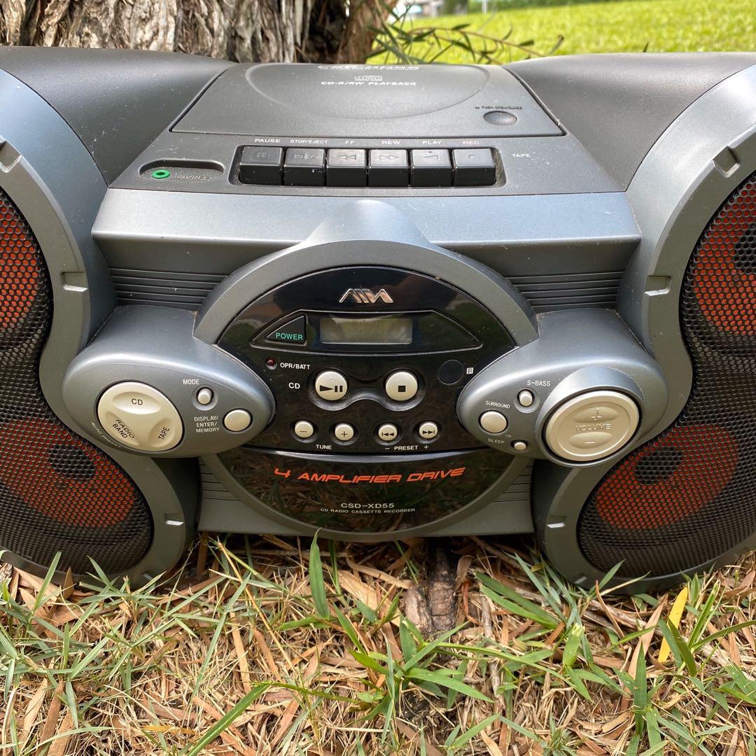 AIWA BOOMBOX CD RADIO PLAYER, Audio, Portable Music Players on Carousell