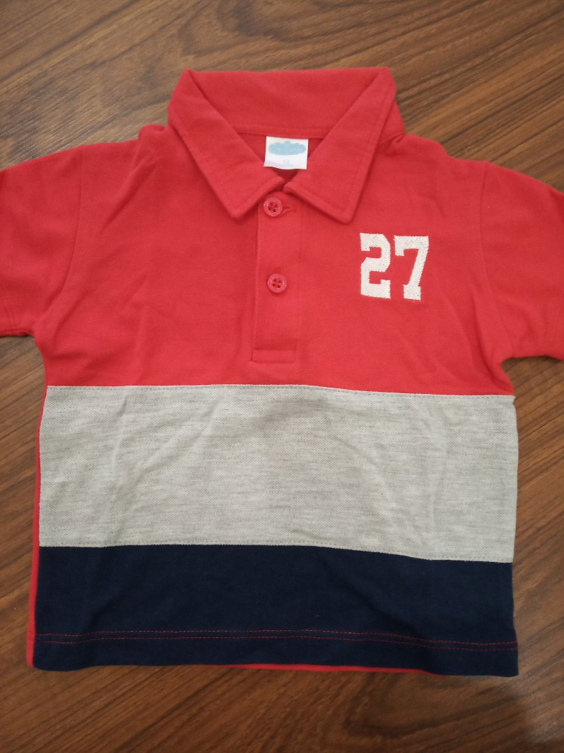 red polo shirt baby boy