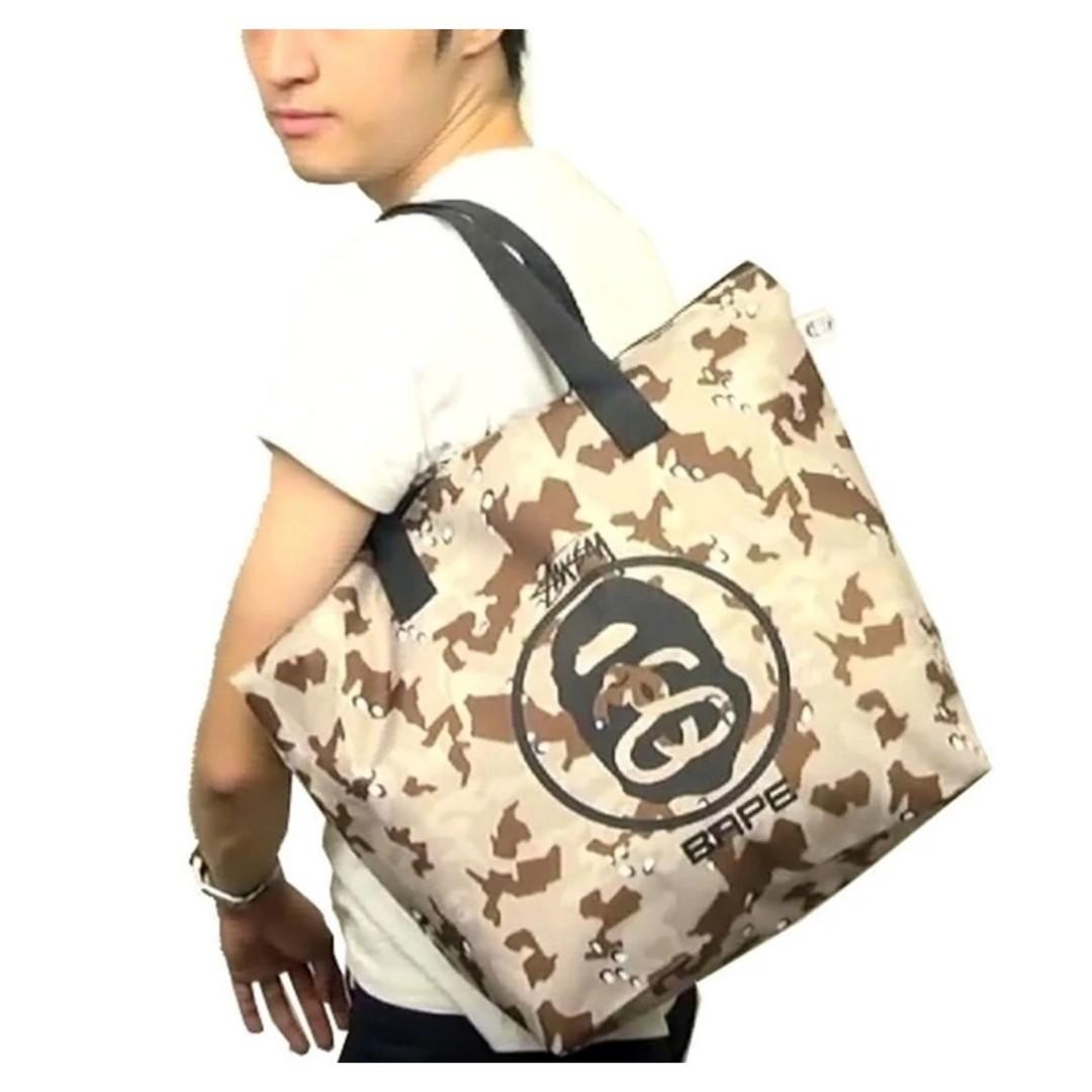 Bape x stussy tote bag hotsell