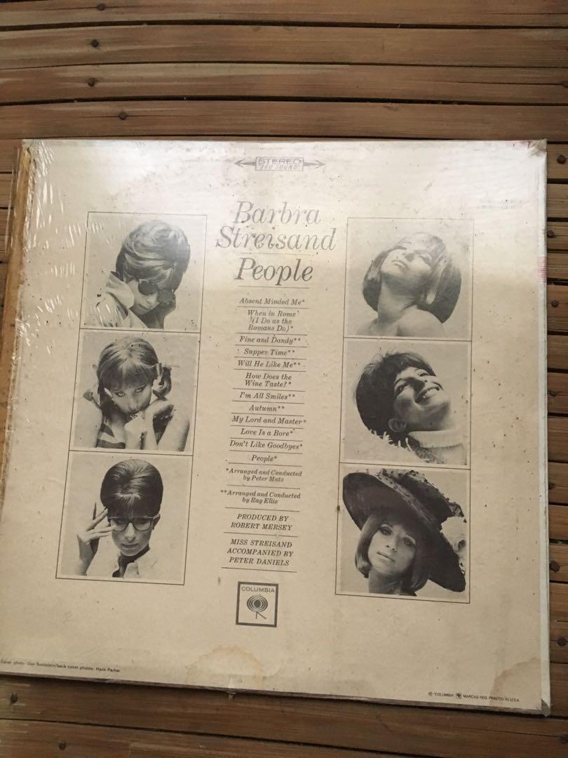Barbra Streisand People Vinyl Collectible Music Media Music Accessories On Carousell