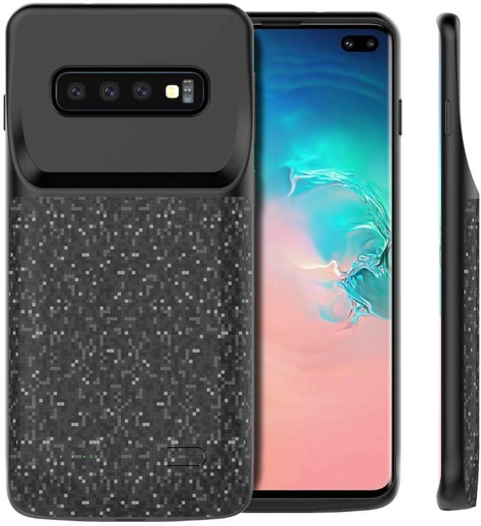 BasicStock Samsung Galaxy S10+ Battery Case, 5000Ah Extended Battery