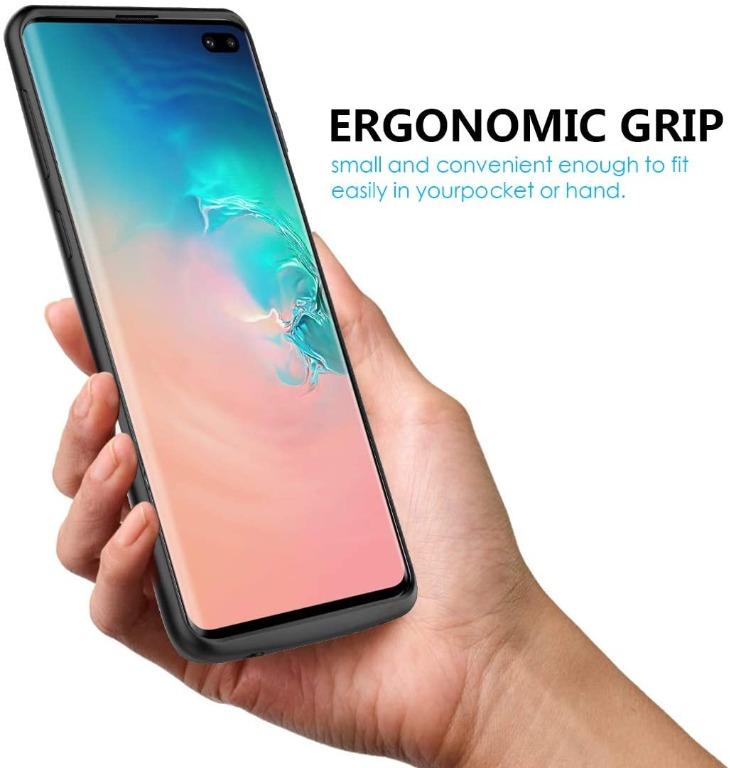 BasicStock Samsung Galaxy S10+ Battery Case, 5000Ah Extended Battery