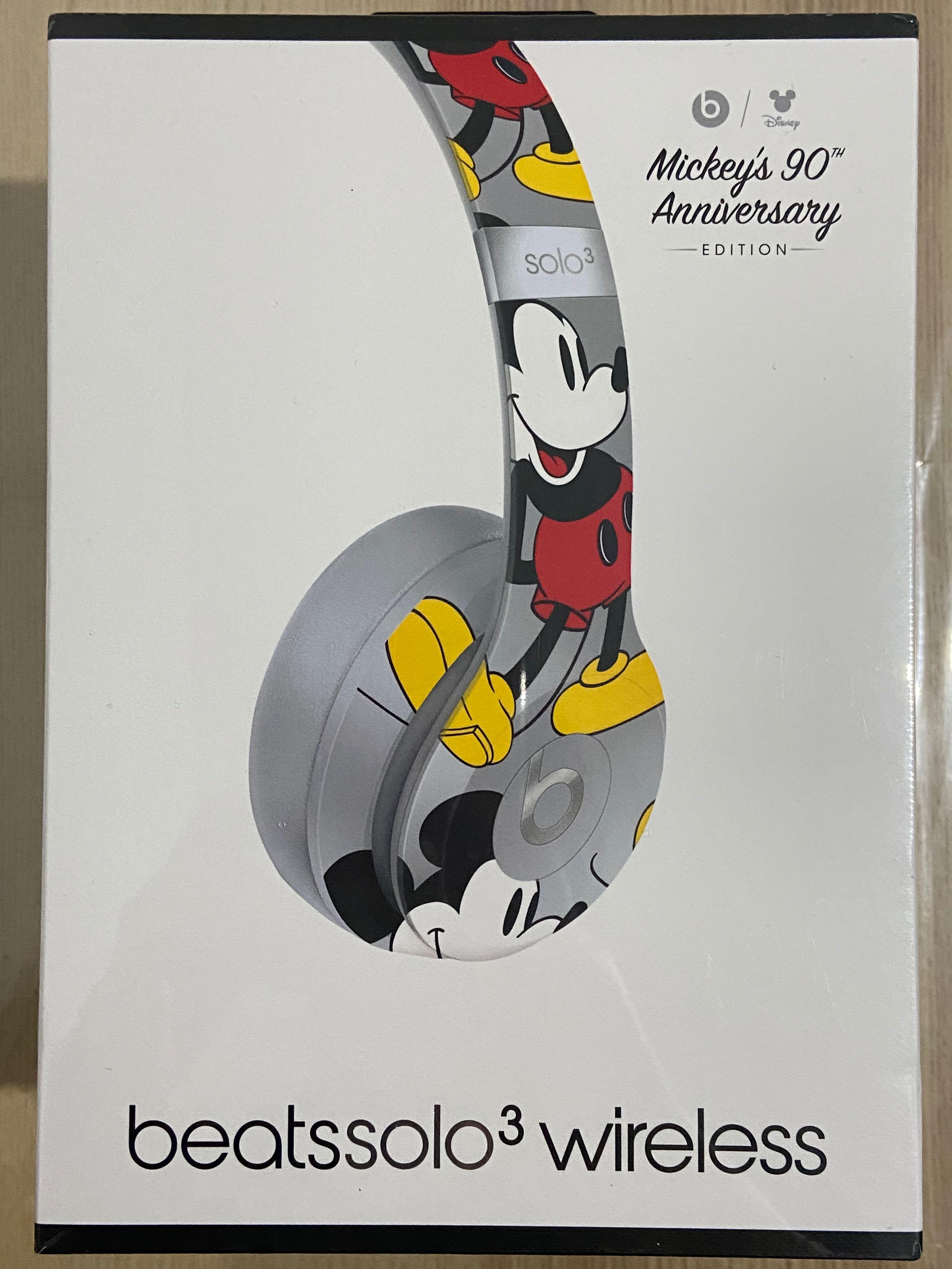 Beats Solo 3 Wireless Mickey s 90th Anniversary Edition Audio Earphones on Carousell
