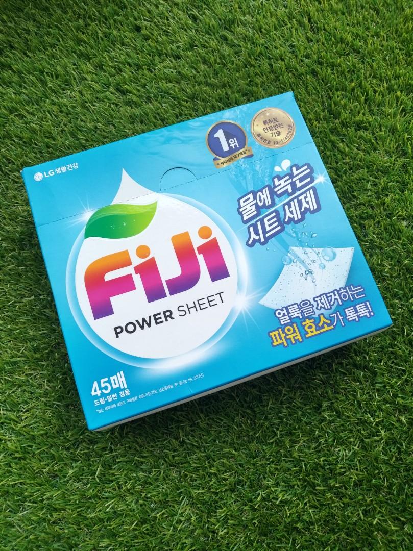 BN Fiji Soluble Laundry Detergent 45 sheets, Furniture & Home Living