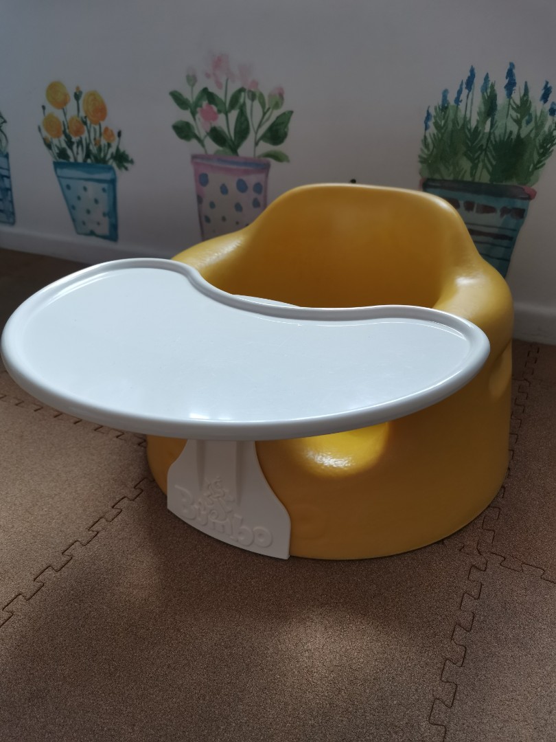 Bumbo chair with table, Babies & Kids, Nursing & Feeding, Baby High