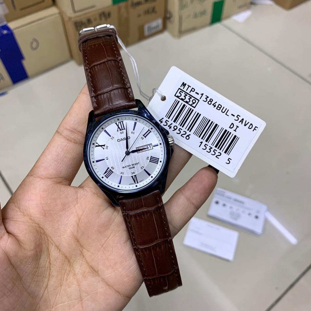 Casio classic new arrivals leather watch