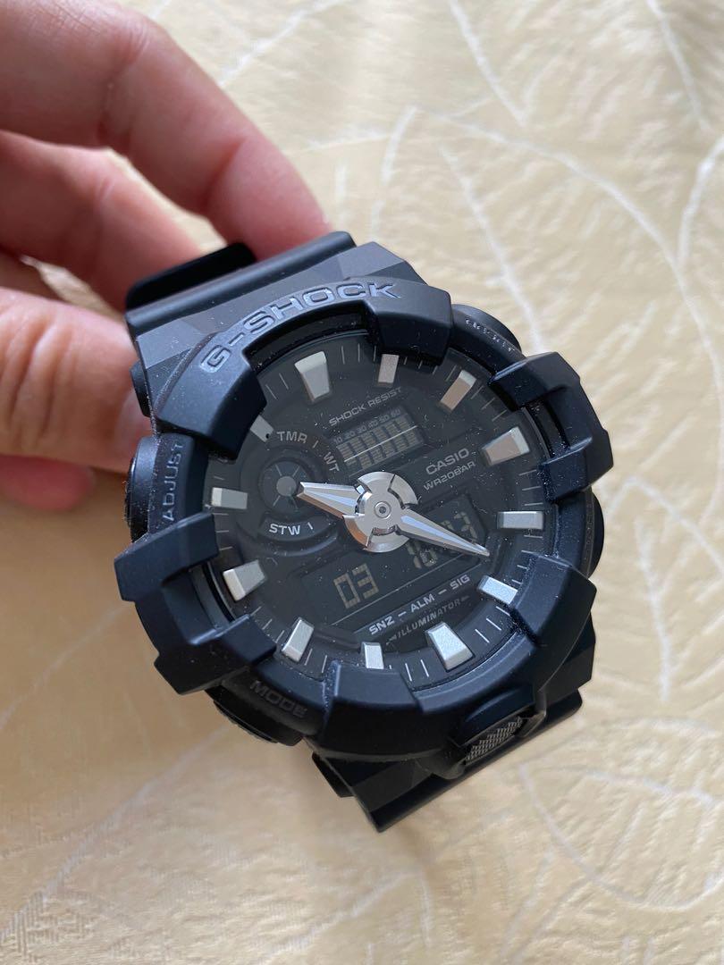 CASIO G SHOCK GA 700 1BDR Watch Men s Fashion Watches