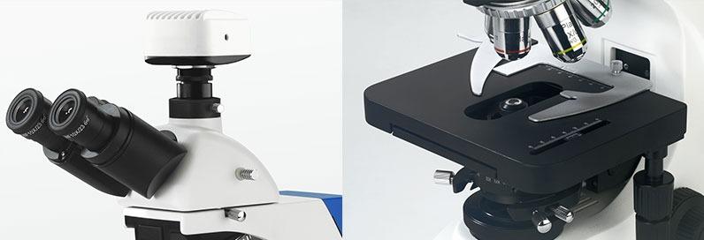 CN-OPTEC BK6000 BINOCULAR/TRINOCULAR BIOLOGICAL MICROSCOPE, Health ...