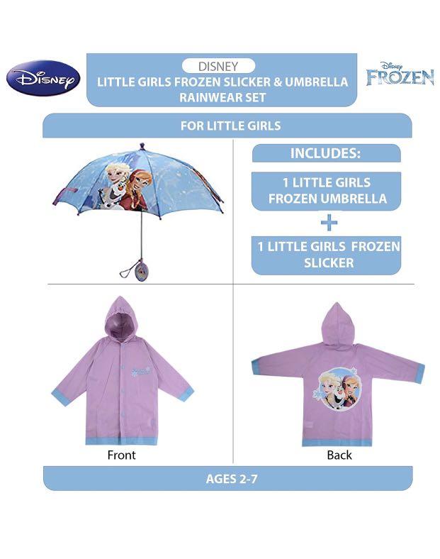Frozen umbrella new arrivals and raincoat