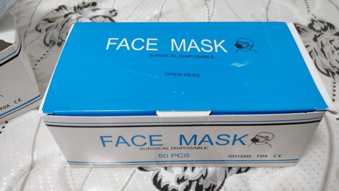 [SG Ready Stock] Disposable 3ply surgical mask [$30], Everything Else ...