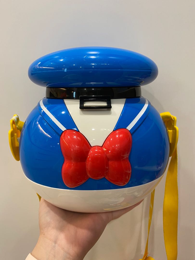 Donald Duck popcorn bucket, Hobbies & Toys, Collectibles & Memorabilia
