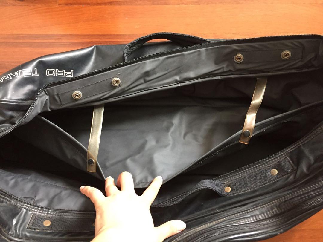 Donnay black tennis duffle bag, Sports Equipment, Sports & Games