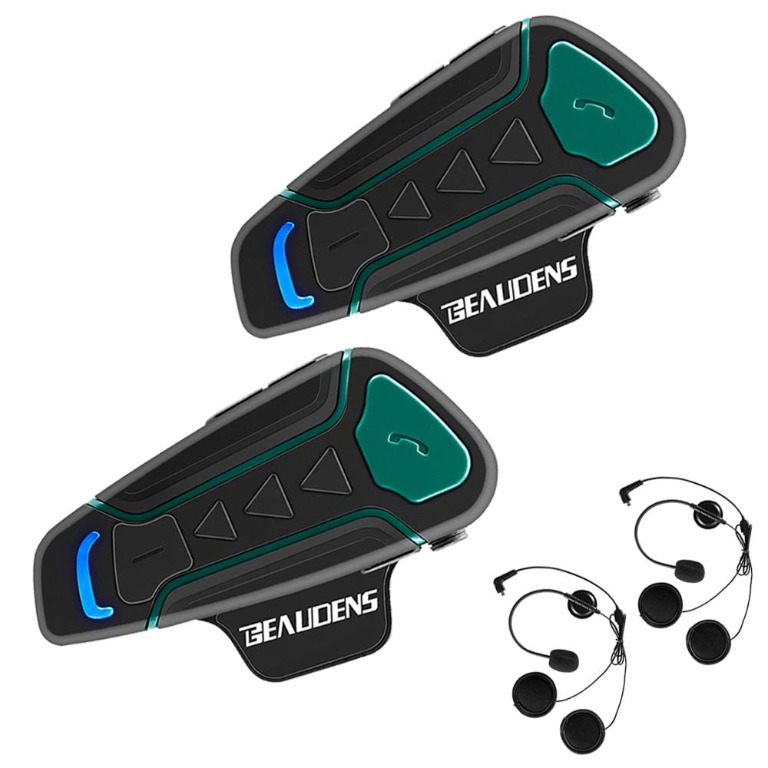 Beaudens bluetooth headset intercom clearance