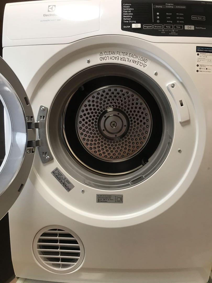 Electrolux Dryer EDV705HQWA, TV & Home Appliances, Washing Machines and