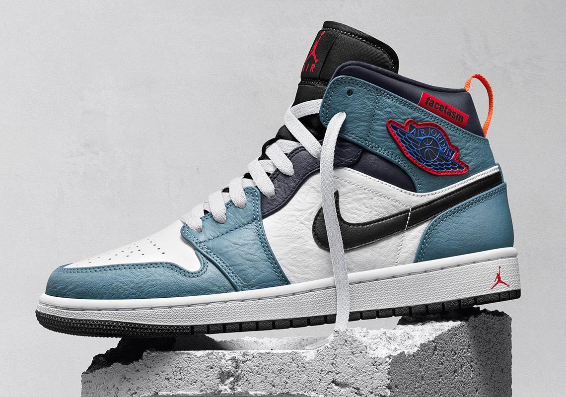 Nike air jordan 1 mid fearless facetasm hot sale