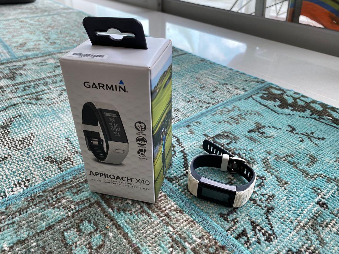 Garmin Approach X40 GPS golf and exercise band