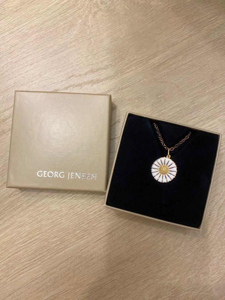 George Jensen Sunflower Necklace Women S Fashion Jewellery Necklaces On Carousell
