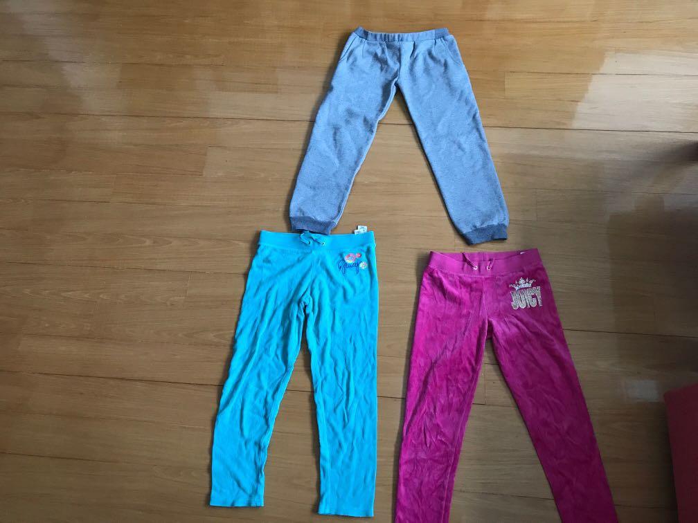 girls blue sweatpants