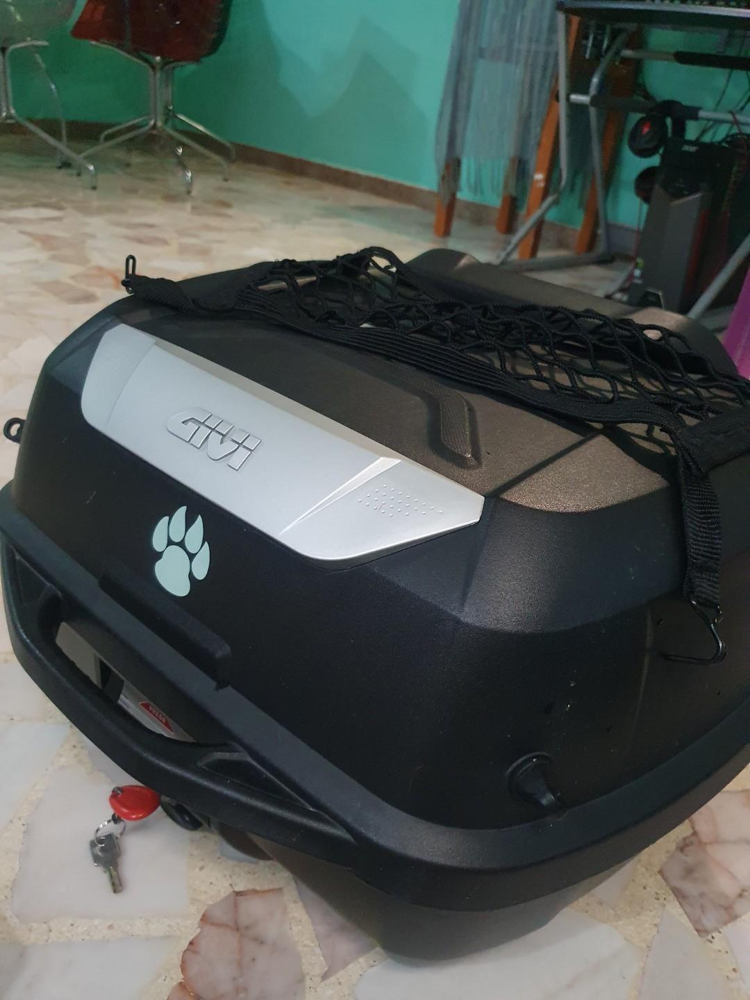 Givi43ntl box and heavy duty rack for sniper150, Motorcycles ...
