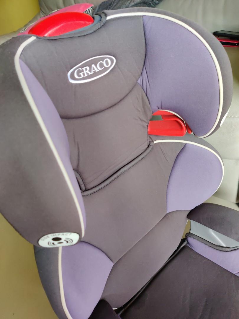 Graco Affix High Back Booster Car Seat, Grapeade