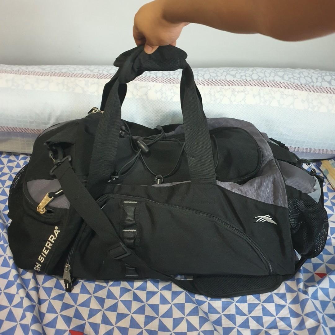High sierra gym bag outlet