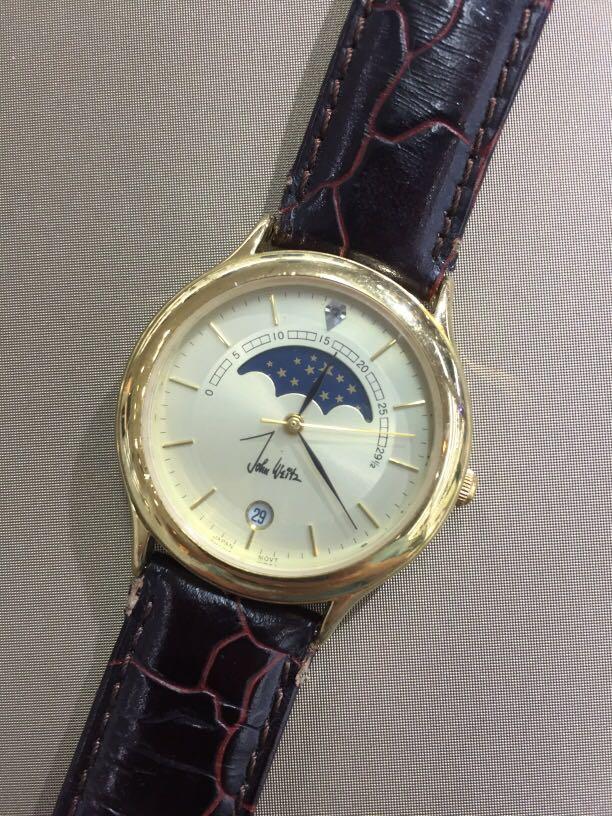 John weitz quartz watch sales