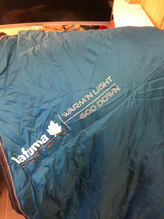 Lafuma Warm N light 600 down Sleeping Bag