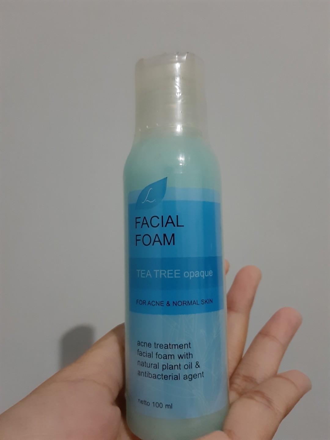 facial foam tea tree larissa
