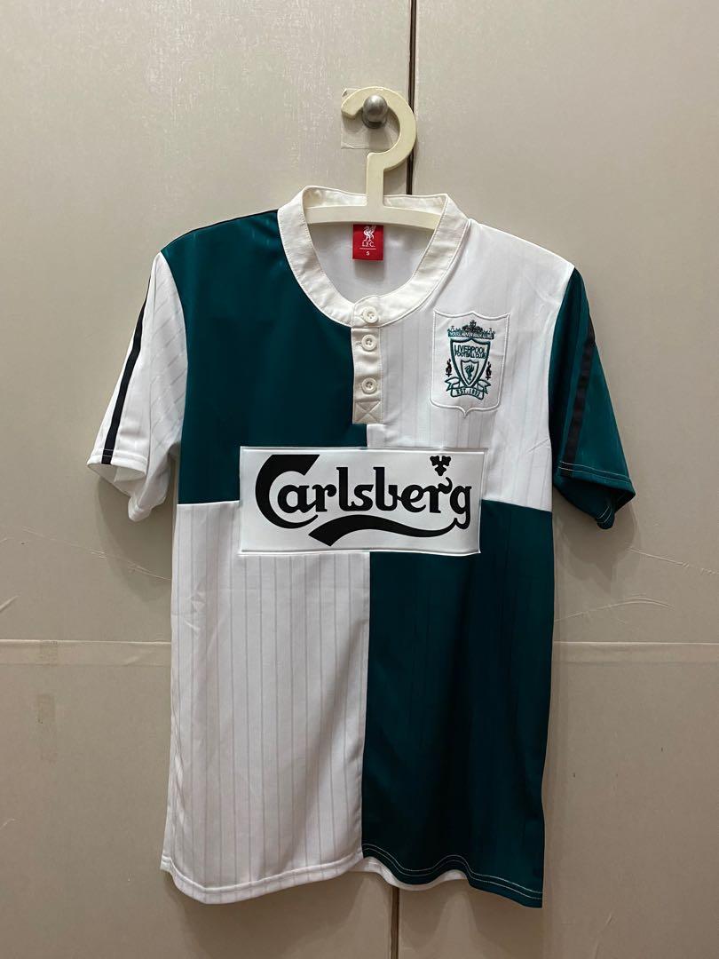 LFC-Retail Liverpool FC Retro Adults 95/96 Away Shirt, L