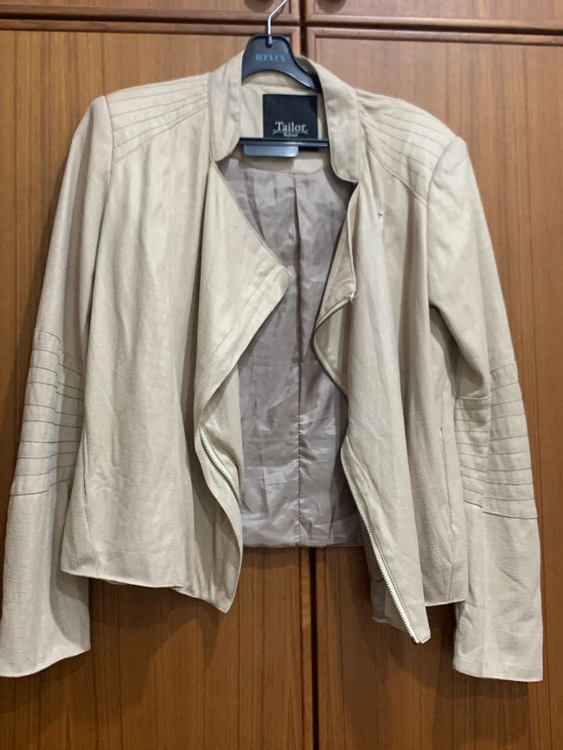 Lightweight cream jacket, Women's Fashion, Coats, Jackets and Outerwear