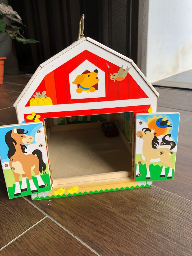 melissa and doug farm latches