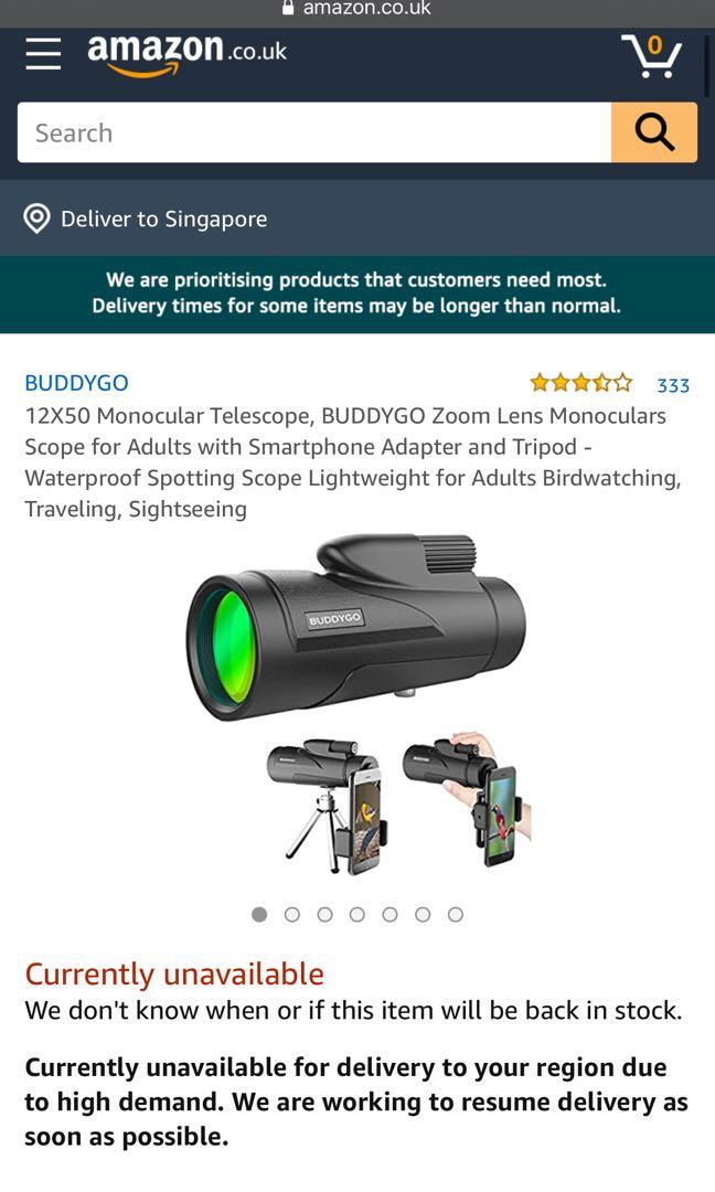 Monocular Telescope bird watching etc Sports Equipment Hiking